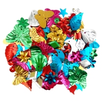 Assorted Sequin Shapes - 150g