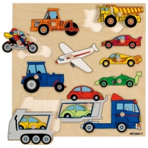 Vehicles Peg Puzzle