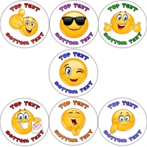 Emoji Personalised Stickers