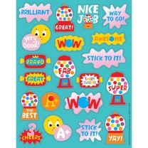 Bubble Gum Stinky Stickers