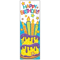 Colour My World Happy Birthday Bookmarks