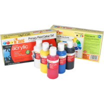 Acrylic Primary Paint Colour Set