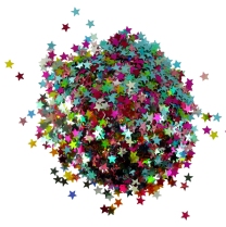 Glitter Stars Confetti - 100gm