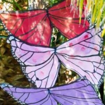 Purple Butterfly Wings