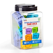 Multiple Representation Time Foam Dice - Pack of 16