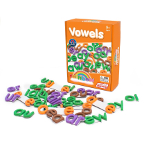 Magnetic Rainbow Vowels - Print