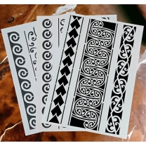 Māori Design Stencils