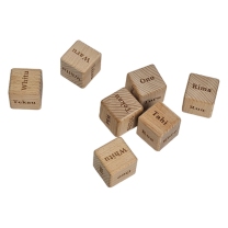 Māori Wooden Counting Blocks - 0-100