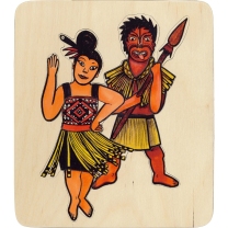 Kapa Haka Wooden Puzzle