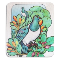 Kereru and Karaka Wooden Puzzle