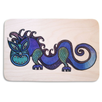 Taniwha Tangaroa Wooden Puzzle