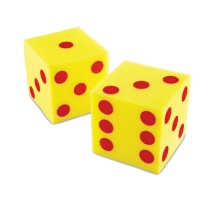 Giant Soft Cubes:  Dots - Set of 2