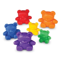 Three Bear Counters Rainbow Set