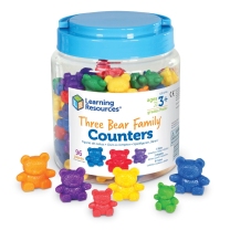 Three Bear Counters Rainbow Set