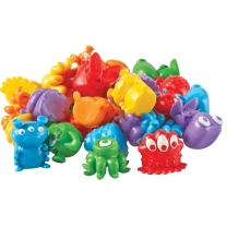 Grab & Sort Fine Motor Alien Counters