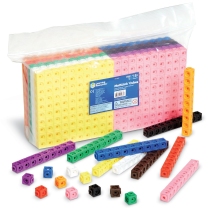 Math Link Cubes - Set of 1000