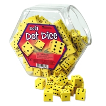 Soft Dot Dice - Set of 50