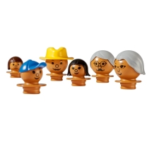 Mobilo Figures - Brown