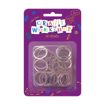 Craft Split Keyrings - Pack of 30