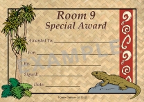 Tuatara Personalised Certificates