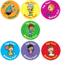 Kiwi Kids Personalised Stickers