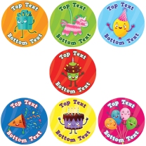 Birthday Variety Personalised Stickers