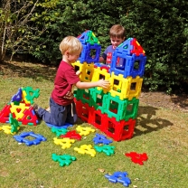 Giant Polydron Class Set - 80 pieces