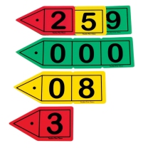 Place Value Arrows Decimal - 30 pieces