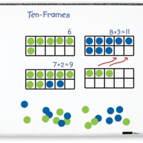 Giant Magnetic Ten-Frame Set 