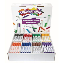 Washable Chubby Markers - Pack of 200