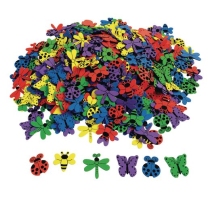 Bug Foam Shapes - Pack of 500