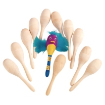 Decorate Your Own Maracas - Pack of 12