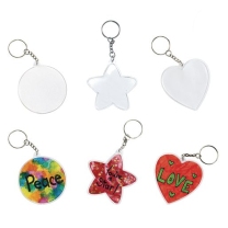 Create Your Own Keychains - Pack of 12