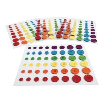 Self-Adhesive Craft Buttons - Pack of 192