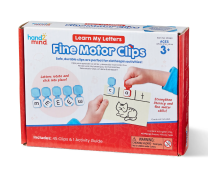 Learn My Letters Fine Motor Clips