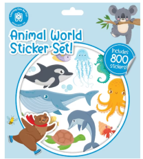 Animal World Sticker Variety Pack