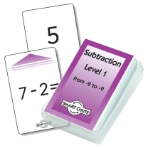 Subtraction Level 1 Smart Chute Cards