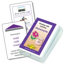 Homonyms Smart Chute Cards