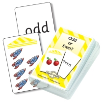 Odd and Even Numbers Chute Cards