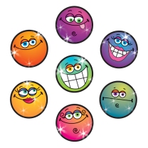 Smiles Multicolour Sparkle Stickers