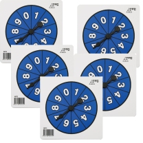 Spinner Number 0-9 - Set of 5