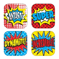 Superhero Reward Stickers