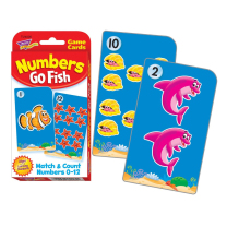 Numbers Go Fish Pocket Cards