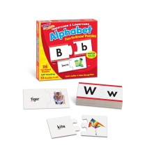 Alphabet Uppercase and Lowercase Fun-to-Know Puzzles