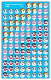 Super Snow Friends Spot Stickers