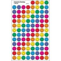 Colourful Smiles Spot Stickers