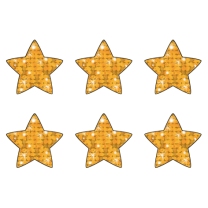 Gold Sparkle Stars