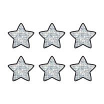 Silver Sparkle Stars