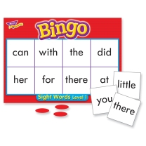 Sight Words Bingo Game