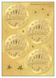 Excellence Gold Award Seals